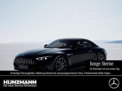 Gebraucht Mercedes SL43 AMG AMG 381 PS (280 kW) 2024 Obsidianschwarz metallic Cabrio