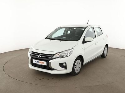 Gebraucht Mitsubishi Space Star Spirit 71 PS (52 kW) 2021 Weiß Kleinwagen