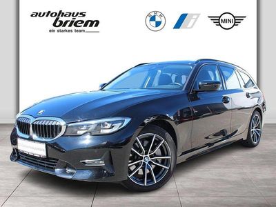 Gebraucht BMW 330 Sport Line 258 PS (189 kW) 2020 Schwarz Kombi