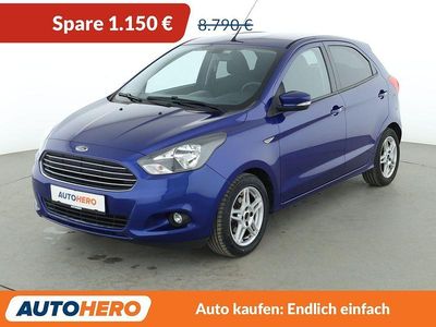 Usata Ford Ka Plus Cool & Sound Edition 86 CV (63 kW) 2016 Blu Utilitaria