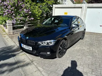 Używany BMW 320 Luxury Line 190 KM (139 kW) 2017 Czarny Sedan/Limuzyna