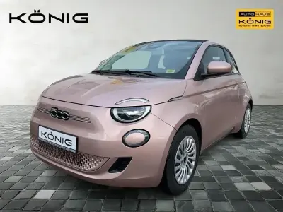Second-hand Fiat 500e 86 kW (118 CP) 2023 Auriu Cabrio
