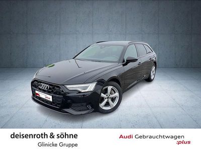 Mythosschwarz metallic Gebraucht 2025 Audi A6 Advanced Plus Kombi | 56.620 € (Etwas zu teuer)