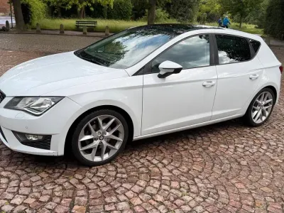 Gebraucht Seat Leon FR 140 PS (102 kW) 2014 Weiß Limousine