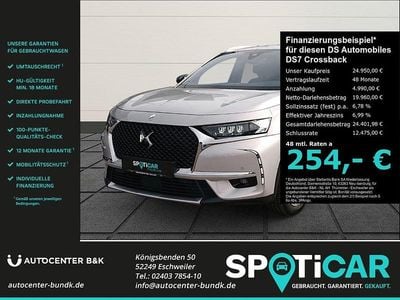 Begagnad DS Automobiles DS7 Crossback Rivoli 299 HK (219 kW) 2022 Grå SUV