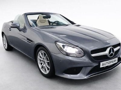 Usata Mercedes SLC200 184 CV (135 kW) 2018 Grigio Cabrio