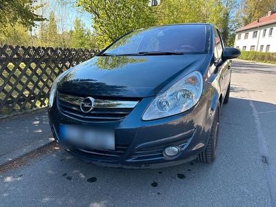 Brugt Opel Corsa 90 HK (66 kW) 2007 Blå Hatchback