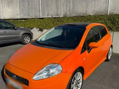 Gebraucht Fiat Punto Sport 131 PS (96 kW) 2007 Orange Kleinwagen