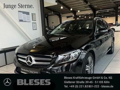 Lack obsidianschwarz Gebraucht 2020 Mercedes C180 Avantgarde Kombi | 27.450 € (Fairer Preis)