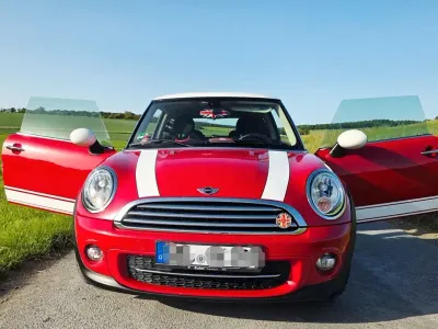 Gebraucht Mini Cooper D 111 PS (81 kW) 2014 Rot Kleinwagen