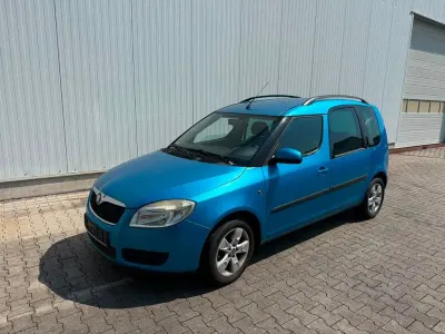 Gebraucht Skoda Roomster Plus Edition 105 PS (77 kW) 2009 Blau Van / Kleinbus