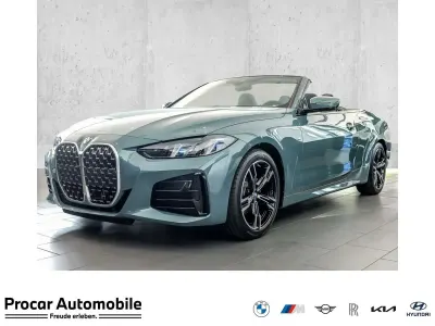 Neu BMW 420 Cabriolet M Sport 184 PS (135 kW) 2026 Grün Cabrio