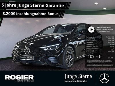 Gebraucht Mercedes EQE350 Sport Edition 214 kW (292 PS) 2025 Schwarz / obsidianschwarz Limousine
