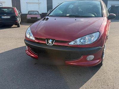 Gebraucht Peugeot 206 75 PS (55 kW) 2007 Rot Kleinwagen