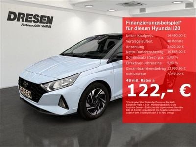 Blau Gebraucht 2021 Hyundai i20 Trend Limousine | 14.490 € (Guter Preis)