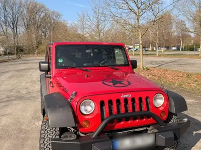 Gebraucht Jeep Wrangler Rubicon 177 PS (130 kW) 2009 Rot SUV