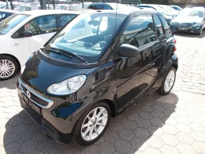 Gebraucht Smart ForTwo Cabrio Passion 71 PS (52 kW) 2012 Schwarz Cabrio