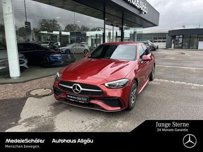 Usata Mercedes C200 AMG 204 CV (150 kW) 2023 Rosso Berlina