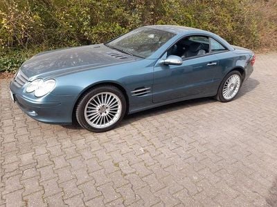 Gebraucht Mercedes SL500 306 PS (225 kW) 2002 Blau Cabrio