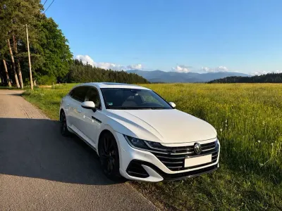 Gebraucht VW Arteon R-line 200 PS (147 kW) 2021 Weiß Kombi