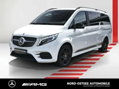 Gebraucht Mercedes V300 Avantgarde Edition 239 PS (175 kW) 2019 Bergkristallweiß metallic Van / Kleinbus