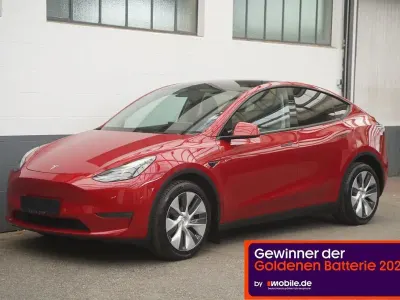 Gebraucht Tesla Model Y Long Range AWD 378 kW (514 PS) 2022 Rot SUV