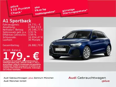 Gebraucht Audi A1 Advanced 116 PS (85 kW) 2025 Navarrablau metallic SUV