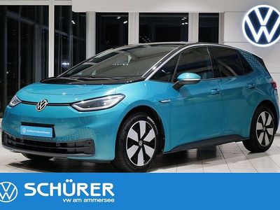 Gebraucht VW ID.3 Pro 106 kW (145 PS) 2021 Blau Kleinwagen