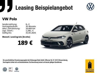Neu VW Polo R-line 95 PS (69 kW) 2026 Limousine