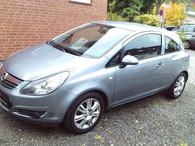 Gebraucht Opel Corsa Edition 80 PS (58 kW) 2008 Natural grey metallic Kleinwagen