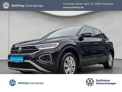 Gebraucht VW T-Roc Life 150 PS (110 kW) 2023 Schwarz SUV