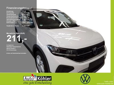 Gebraucht VW T-Cross Life 95 PS (69 kW) 2024 Pure white SUV
