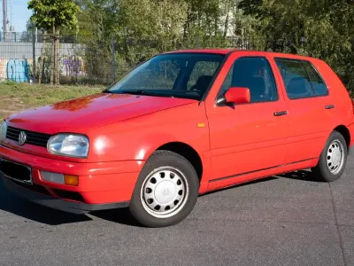 Brugt VW Golf III 75 HK (55 kW) 1997 Rød Hatchback