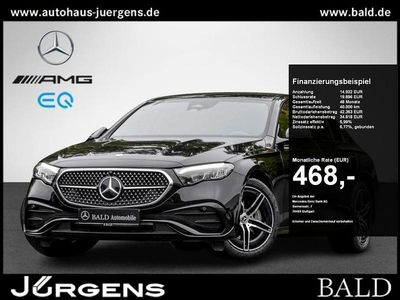 Schwarz metalliclack obsidians Gebraucht 2023 Mercedes E220 AMG Limousine | 52.980 € (Fairer Preis)