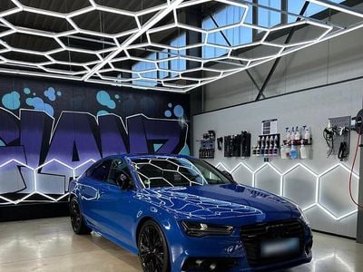 Usata Audi A7 Competition 326 CV (239 kW) 2017 Blu Utilitaria