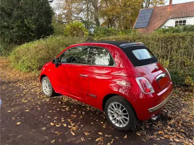 Gebraucht Fiat 500C 69 PS (50 kW) 2012 Rot Cabrio