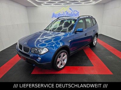 Blau Gebraucht 2008 BMW X3 Efficient Dynamics SUV | 7.950 € (Teuer)