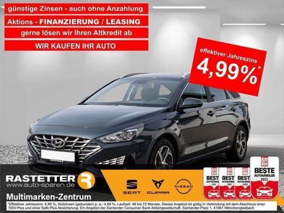 gebraucht Hyundai i30 Kombi T-GDI 48V DCT Family SmartNavi+Kamera+SHZ+PDC+Privacy+Klimaaut+LMF+Temp