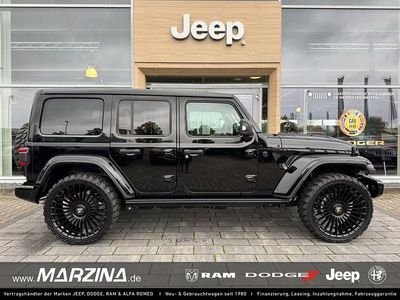 Gebraucht Jeep Wrangler Sahara 272 PS (200 kW) 2024 Schwarz SUV