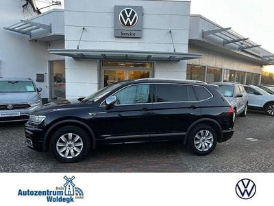Gebraucht VW Tiguan Allspace Highline 200 PS (147 kW) 2021 Deep black perleffekt (metallic) SUV