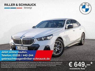 Weiß Gebraucht 2023 BMW 520 M Sport Limousine | 46.950 € (Teuer)