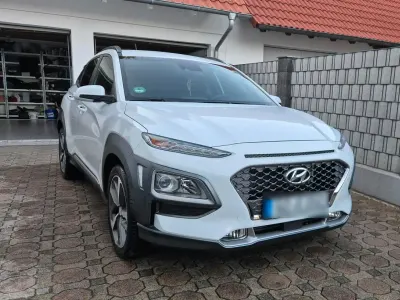 Gebraucht Hyundai Kona Style 177 PS (130 kW) 2019 Weiß SUV