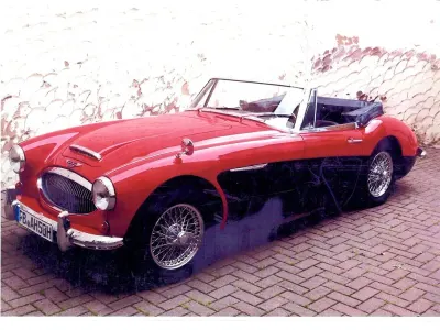 Gebraucht Austin Healey 3000 MK II 132 PS (97 kW) 1962 Rot Cabrio