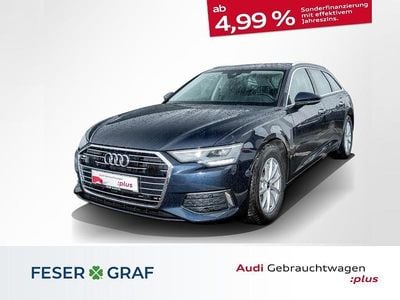Gebraucht Audi A6 Design 265 PS (194 kW) 2022 Firmamentblau metallic Kombi