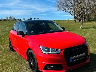 Usata Audi A1 S-Line 95 CV (69 kW) 2017 Rosso Utilitaria