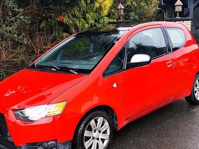 Gebraucht Mitsubishi Colt 2008 Rot Kleinwagen