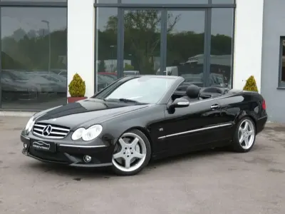 Gebraucht Mercedes CLK500 AMG line 387 PS (284 kW) 2007 Schwarz Cabrio