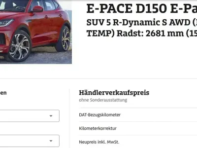 Occasion Jaguar E-Pace R-Dynamic 150 PK (110 kW) 2020 Zwart SUV