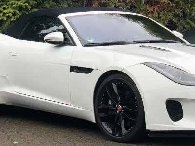 Gebraucht Jaguar F-Type 340 PS (250 kW) 2018 Weiß Cabrio