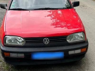 Gebraucht VW Golf III 75 PS (55 kW) 1996 Rot Kleinwagen